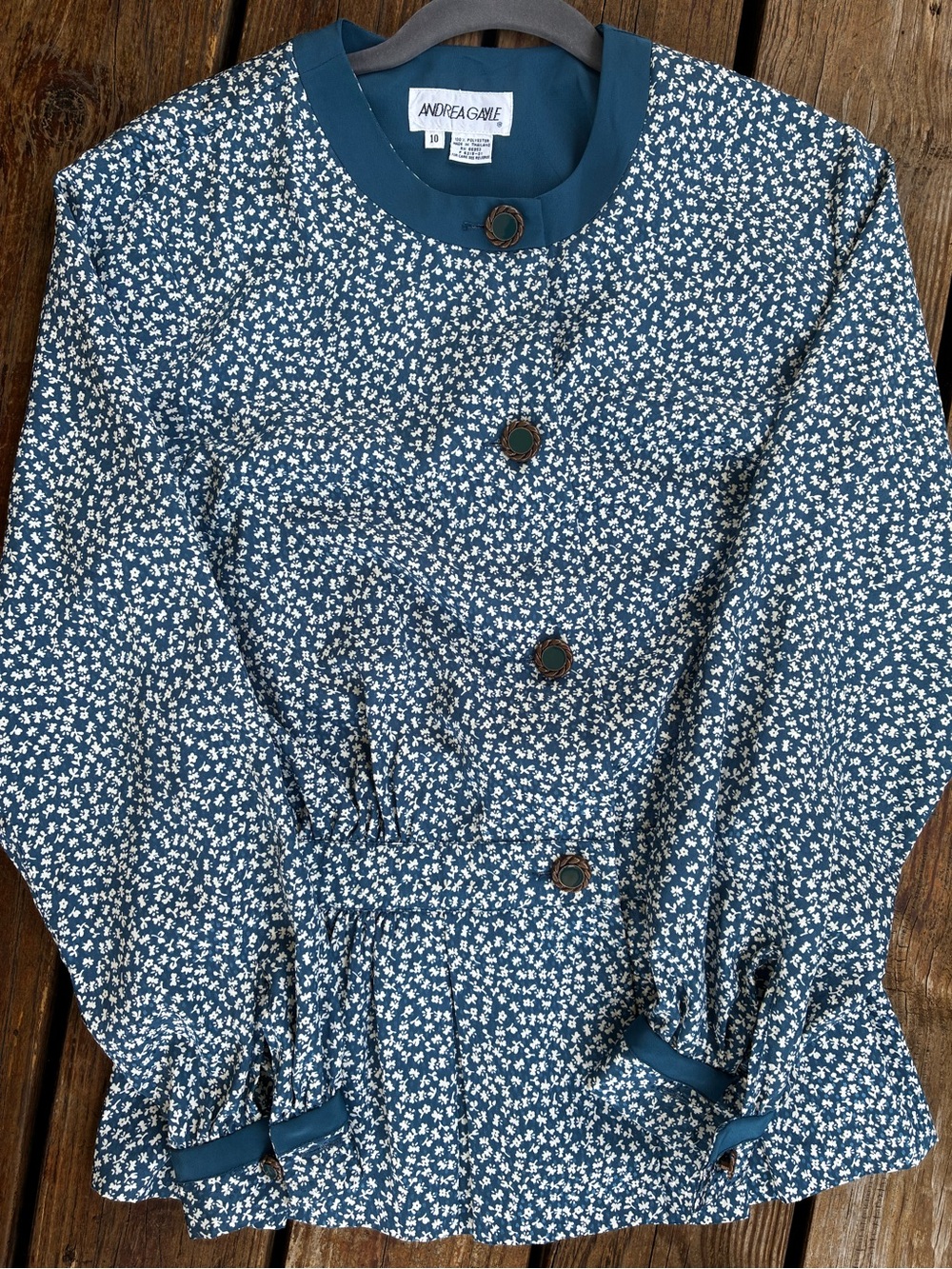 Vintage Peplum Top